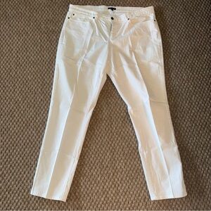 Eileen Fisher White Jeans